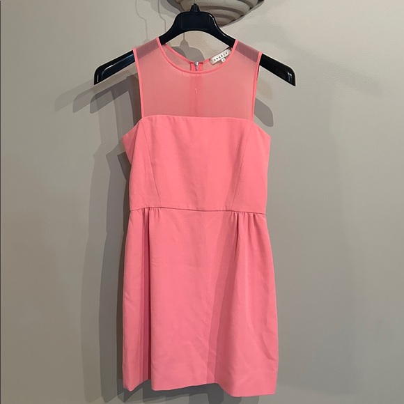 Sandro Coral Pink Sleeveless Mini cocktail Dress - Picture 2 of 5